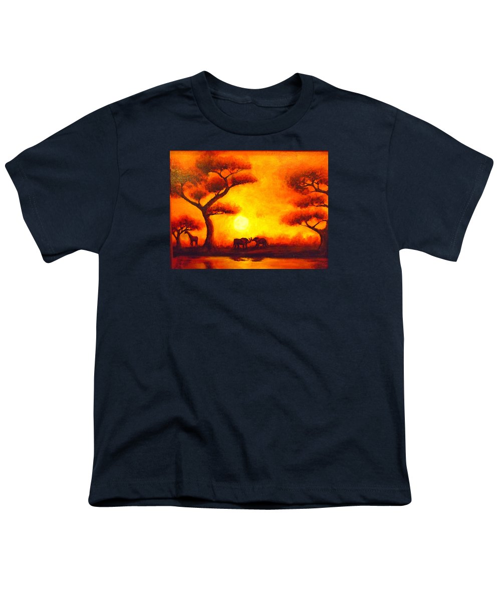 African Sunset  - Youth T-Shirt