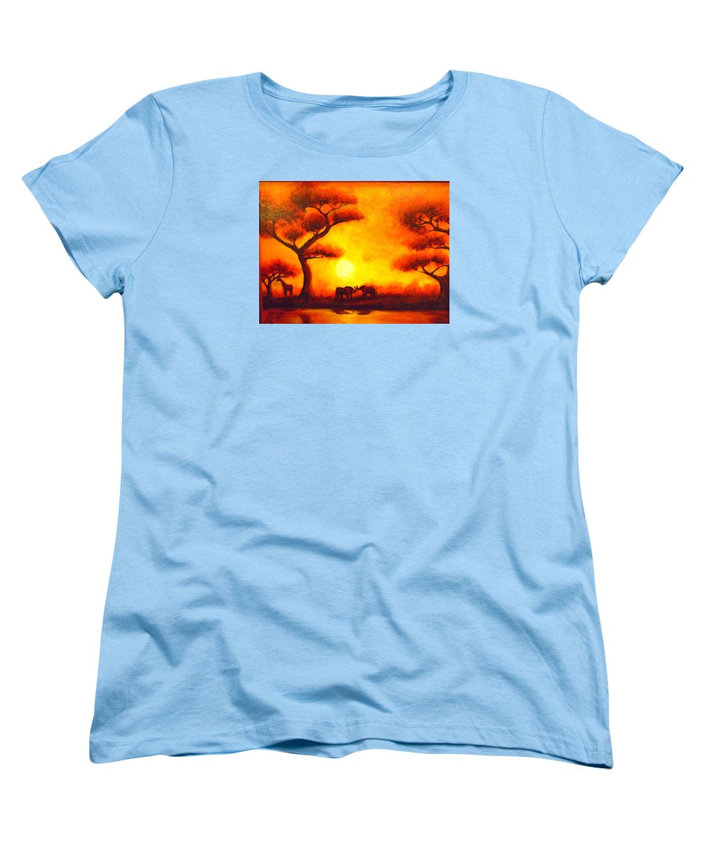 African Sunset  - Women's T-Shirt (Standard Fit)