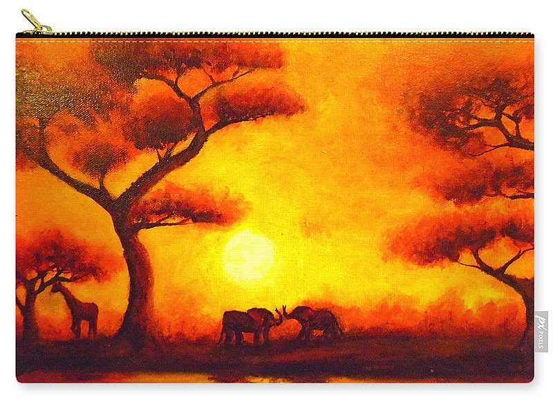 African Sunset  - Carry-All Pouch