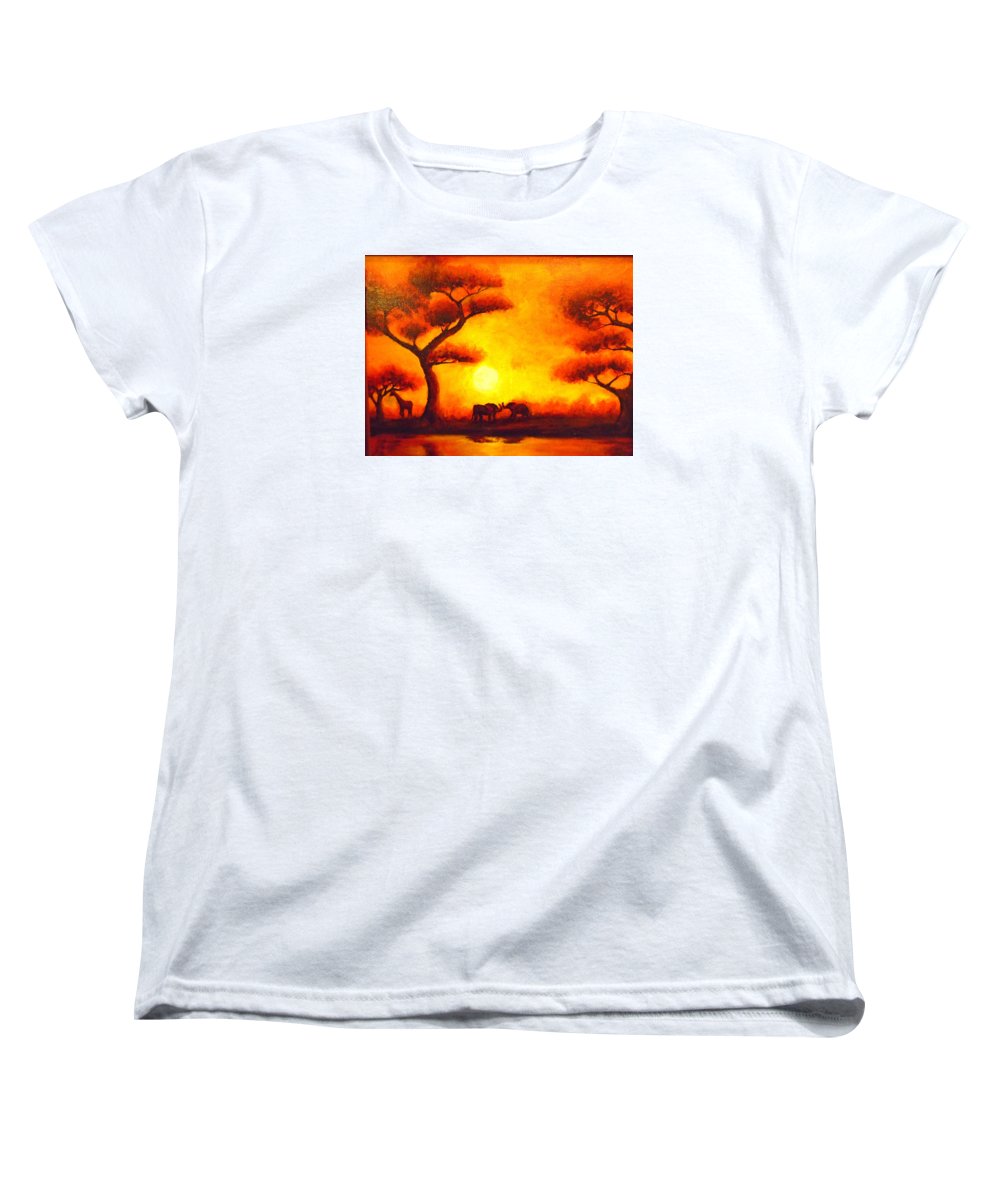 African Sunset  - Women's T-Shirt (Standard Fit)