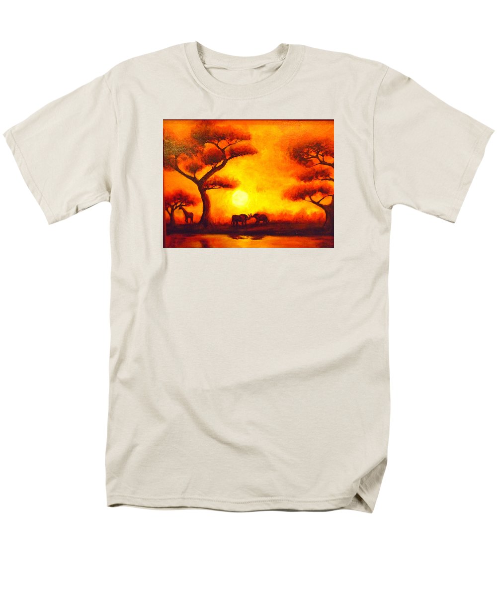 African Sunset  - Men's T-Shirt  (Regular Fit)