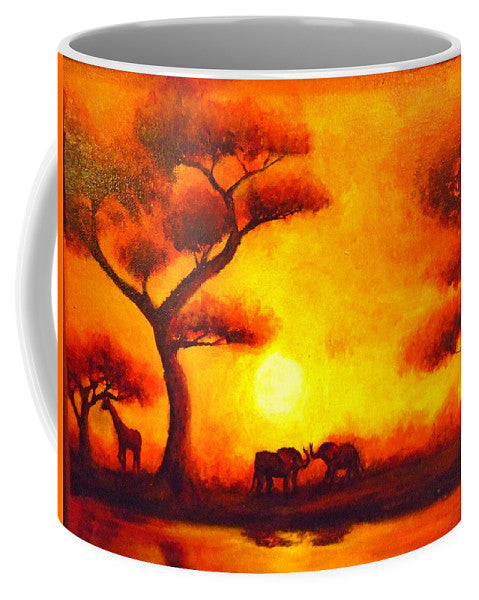 African Sunset  - Mug