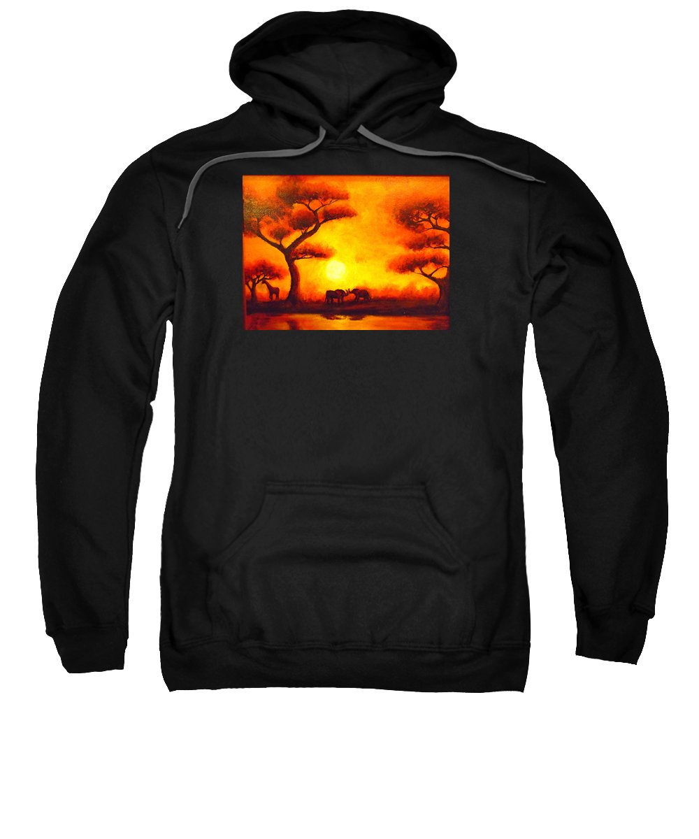 African Sunset  - Sweatshirt