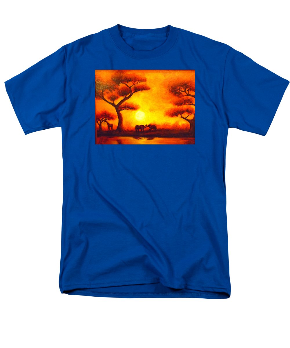 African Sunset  - Men's T-Shirt  (Regular Fit)