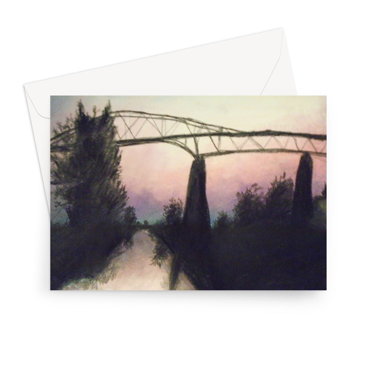 Cornwall's Bridge ~ Greeting Card