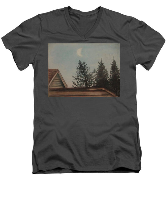 Backyarding - Men's V-Neck T-Shirt