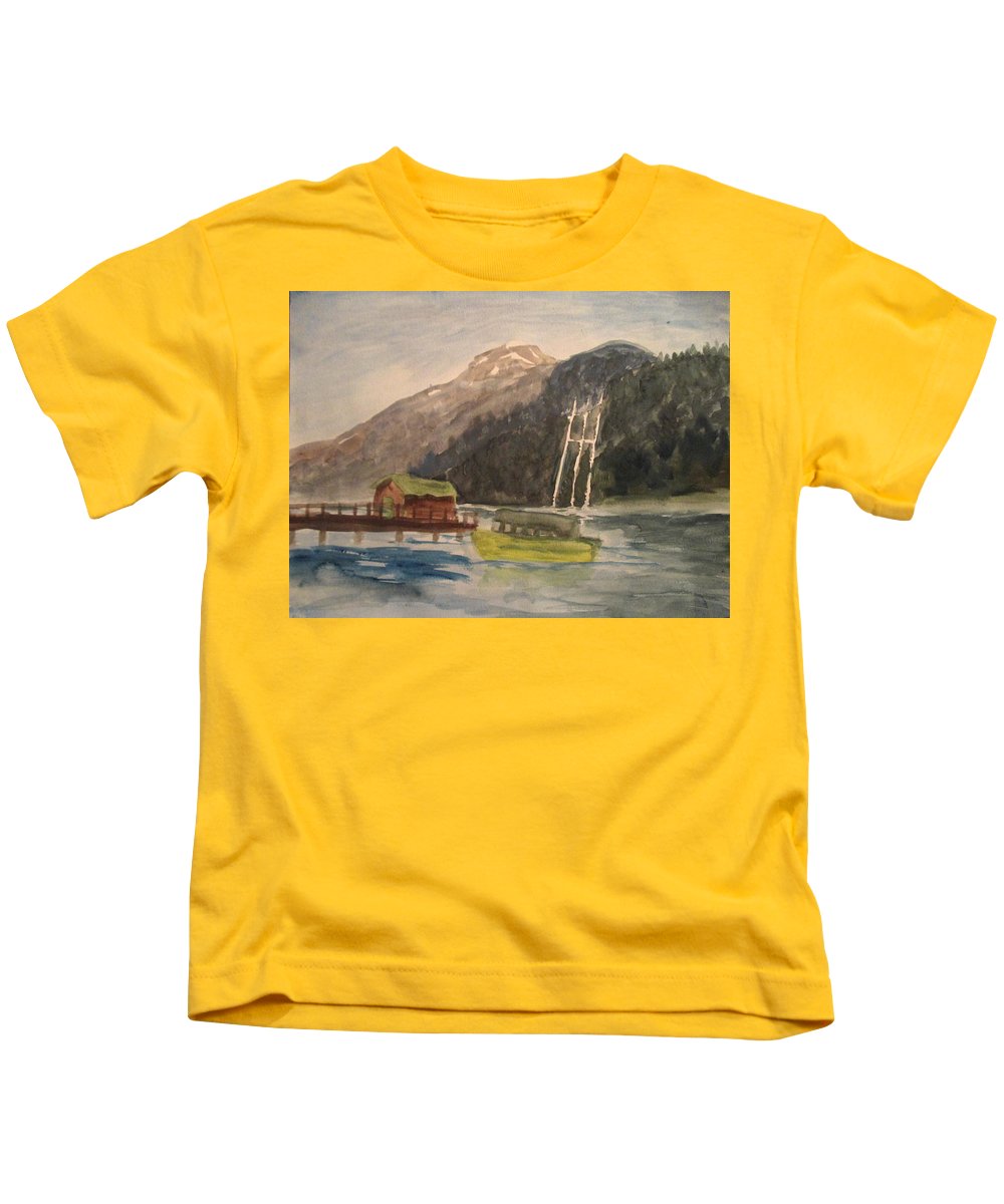 Boating Shore - Kids T-Shirt