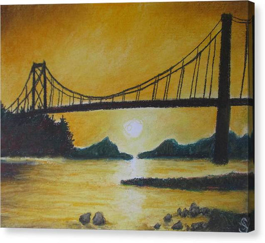Bridge of Yellow - Canvas Print