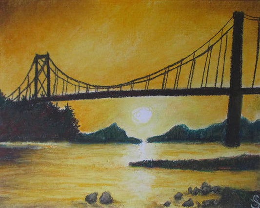 Bridge of Yellow - Art Print