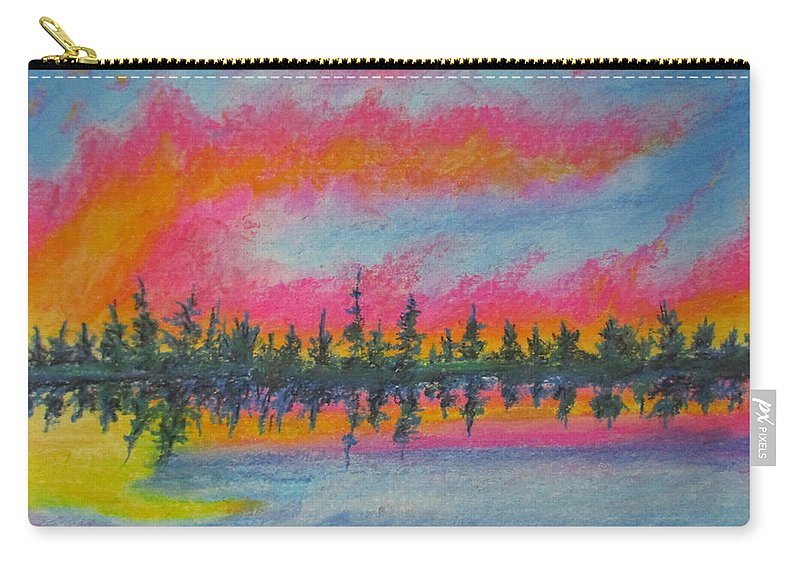 Candycane Sunset - Carry-All Pouch