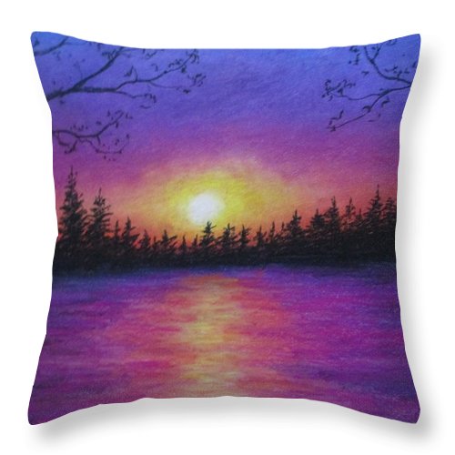 Catastrophic Beauty - Throw Pillow