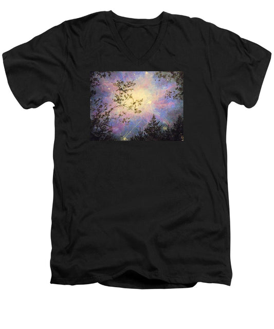Celestial Escape - Men's V-Neck T-Shirt - Twinktrin