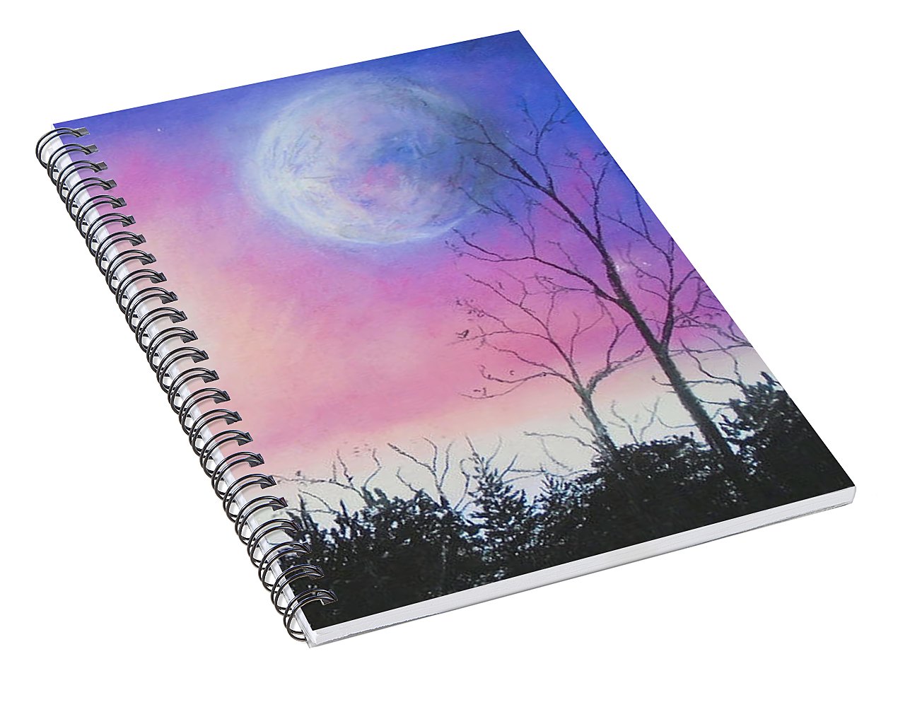 Celestial Tiddings  - Spiral Notebook