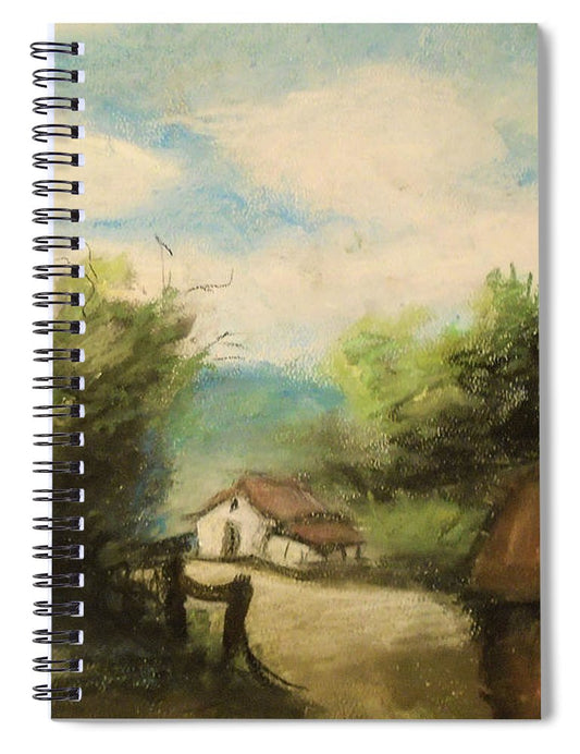 Country Days  - Spiral Notebook