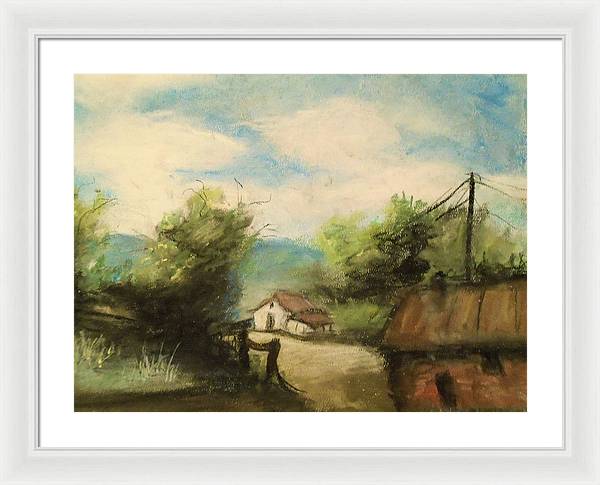 Country Days  - Framed Print
