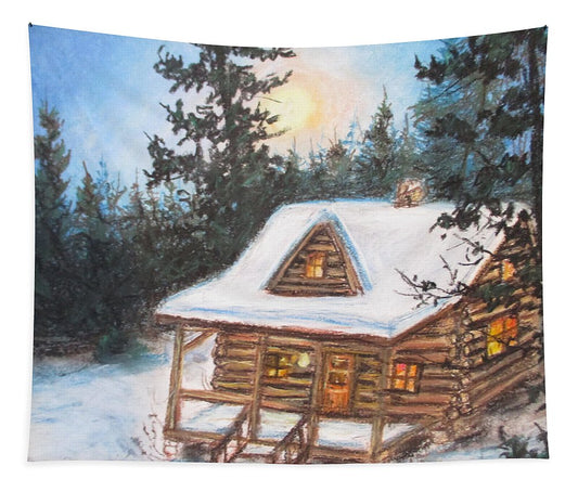Cozy Cabin - Tapestry