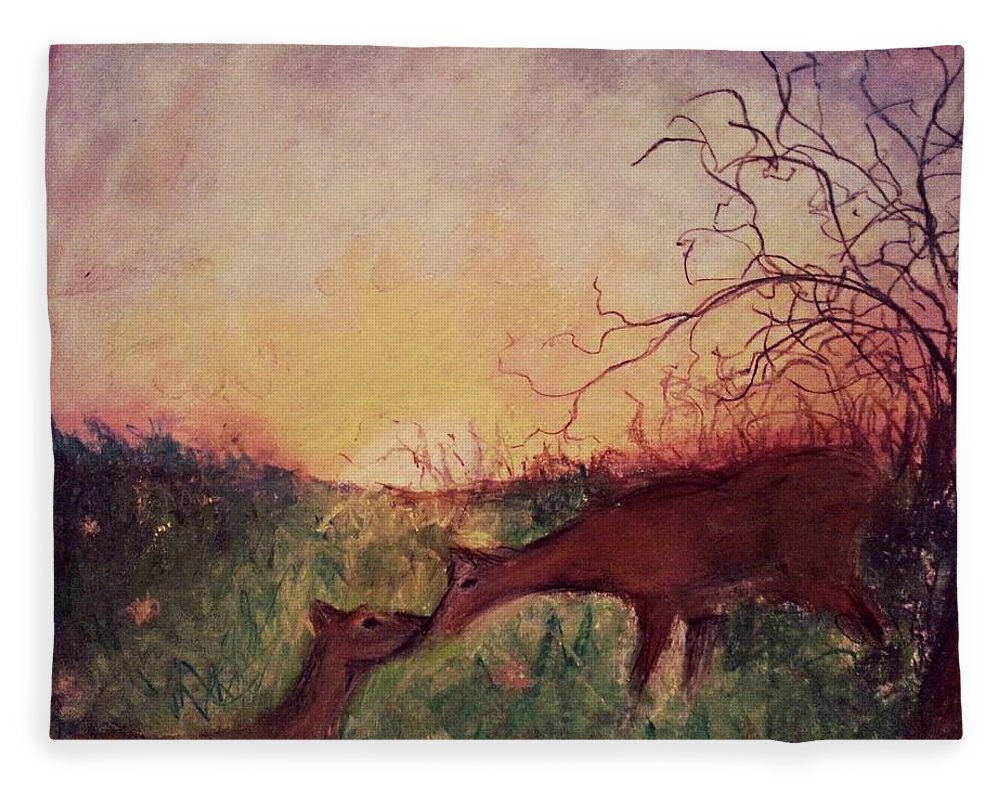 Deer Flight  - Blanket