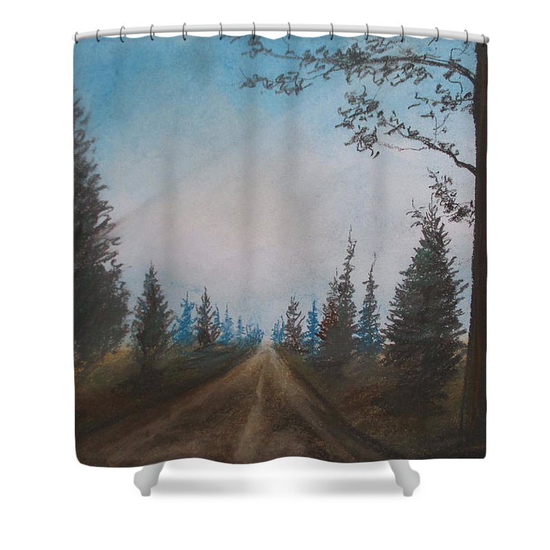 Dinning To Flight - Shower Curtain