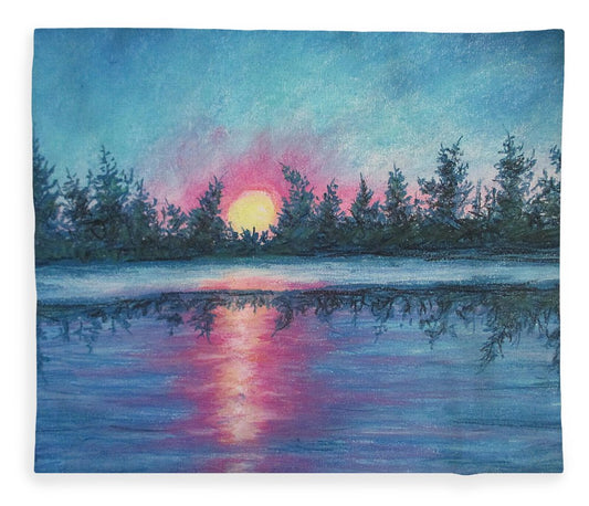 Dreaming in Aqua - Blanket