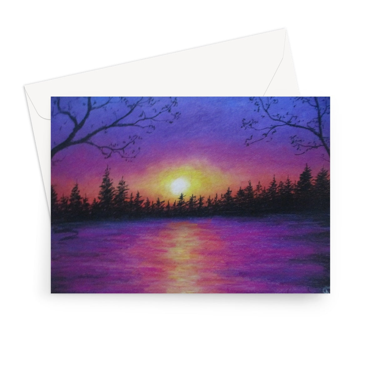 Catastrophic Beauty ~ Greeting Card