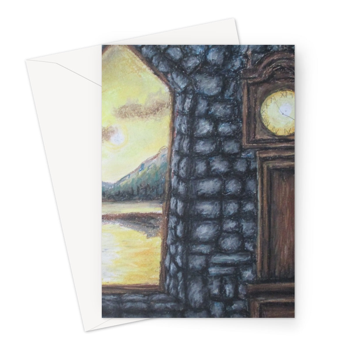 Setting Time Chime ~ Greeting Card