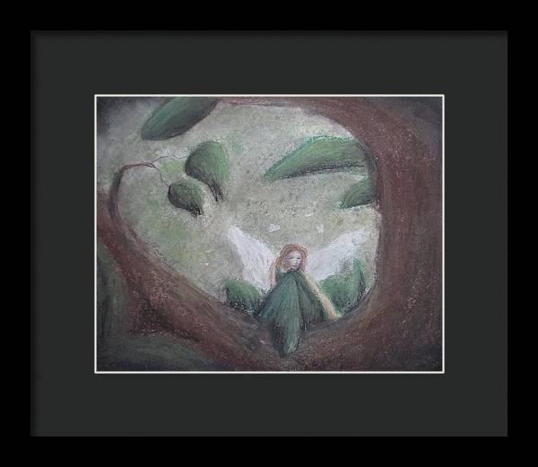 Fairy of Greens - Framed Print