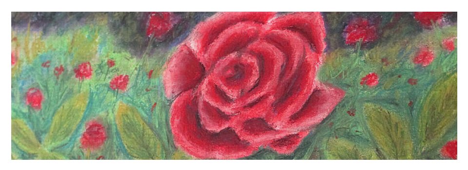 Field of Roses - Yoga Mat