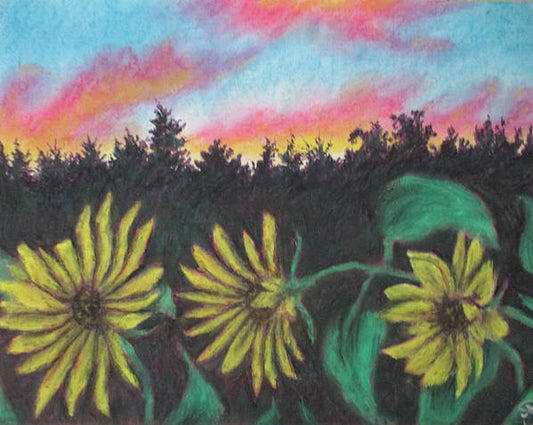 Flower Color Hour - Art Print
