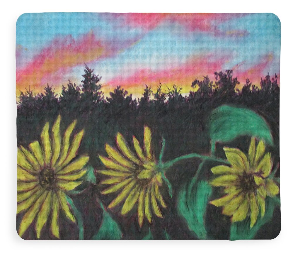 Flower Color Hour - Blanket