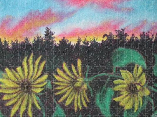 Flower Color Hour - Puzzle