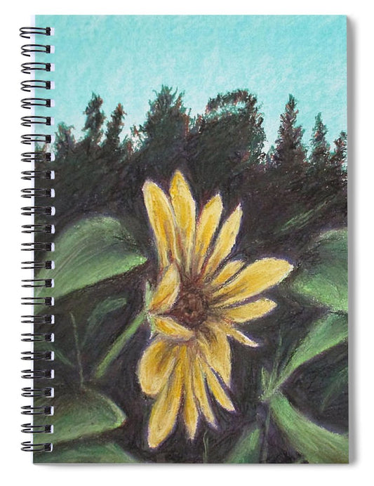 Flower Hour - Spiral Notebook