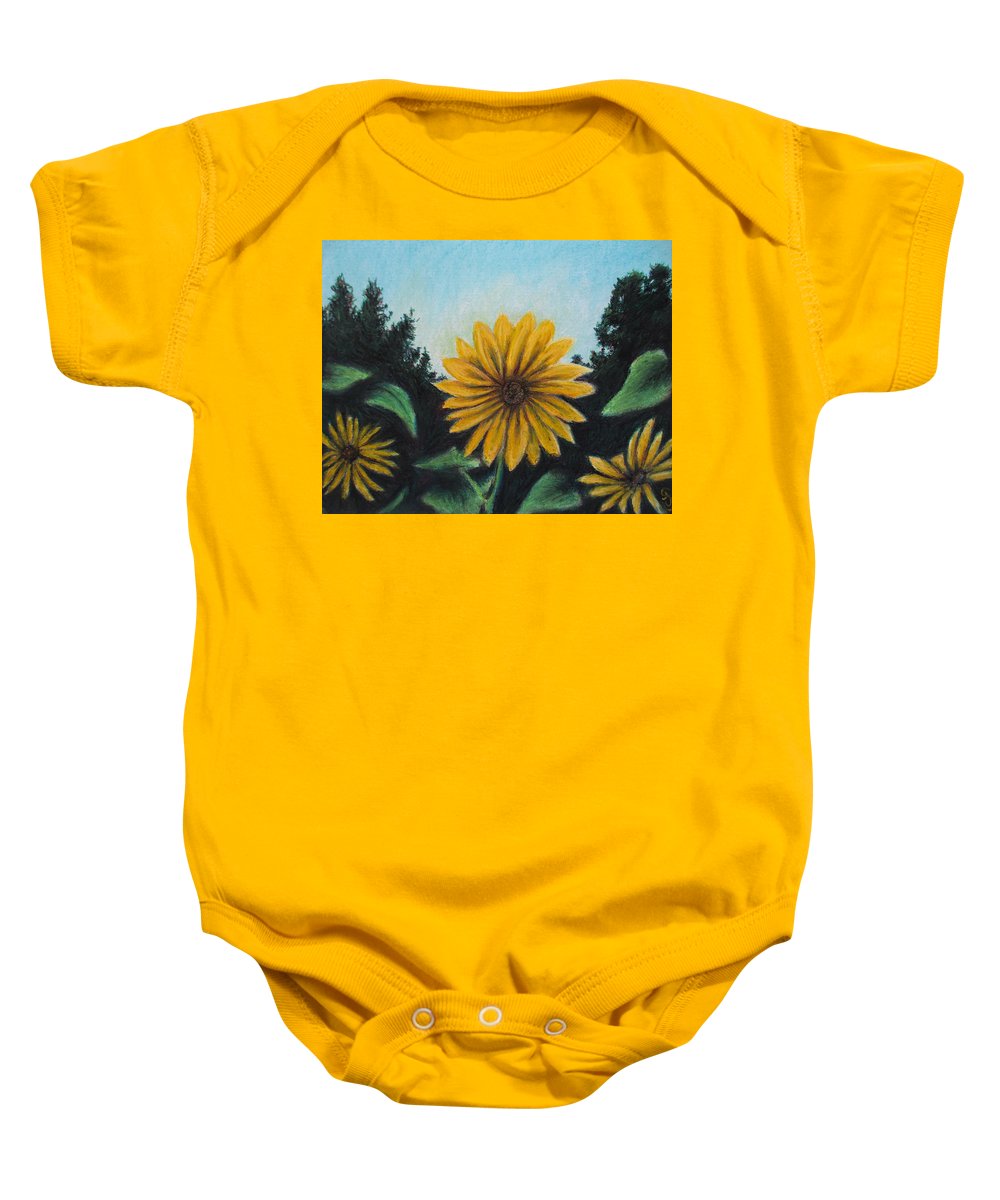 Flower of Sun - Baby Onesie