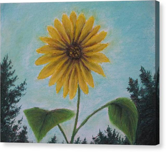 Flower of Yellow - Canvas Print