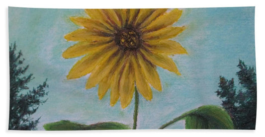Flower of Yellow - Beach Towel