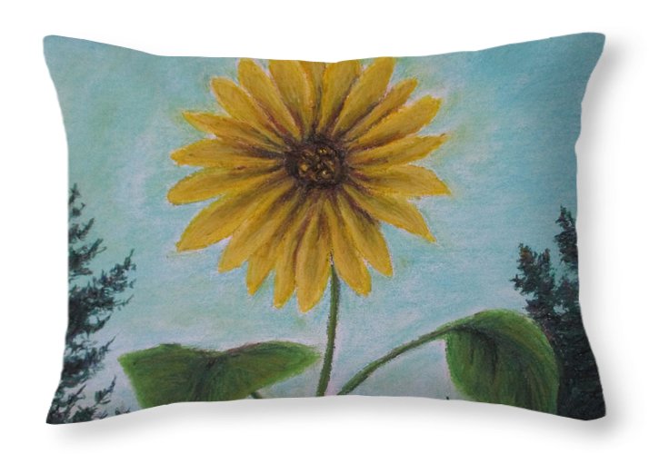 Flower of Yellow - Throw Pillow