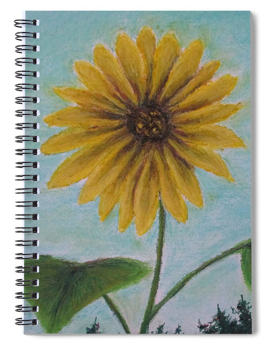 Flower of Yellow - Spiral Notebook