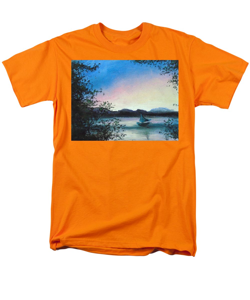 Happy Boat - Men's T-Shirt  (Regular Fit)
