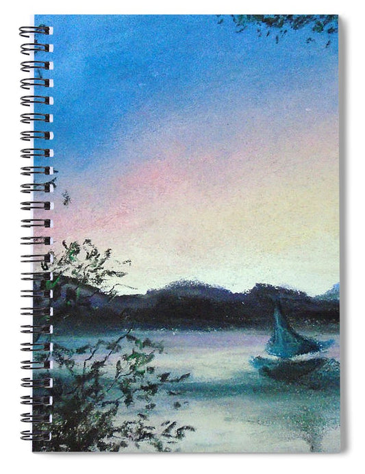 Happy Boat - Spiral Notebook