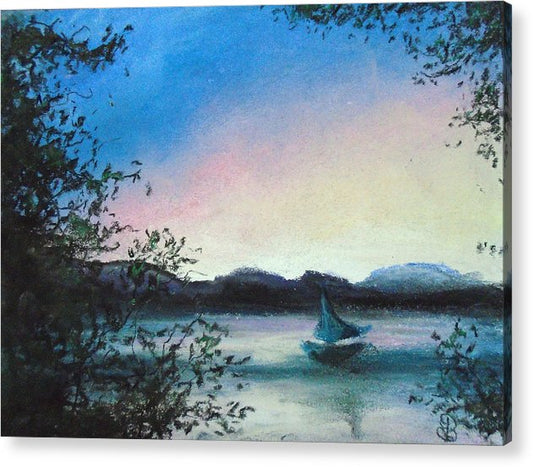 Happy Boat - Acrylic Print