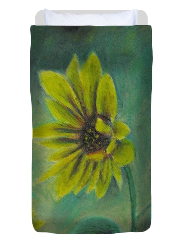 Hazing Sunflowers - Duvet Cover