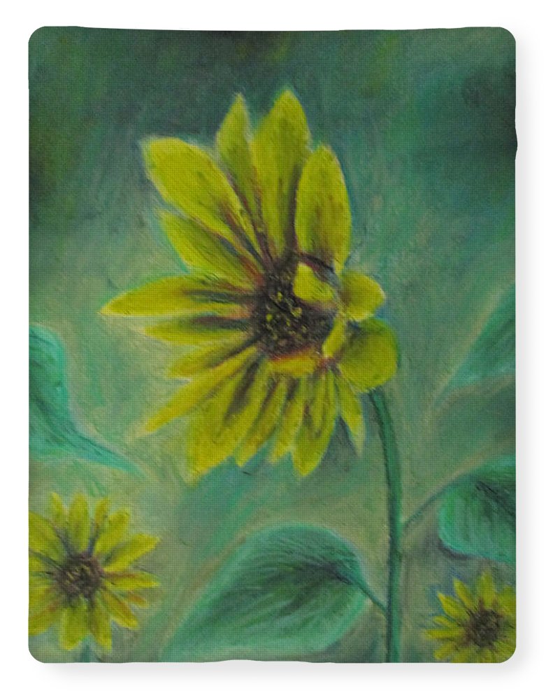 Hazing Sunflowers - Blanket