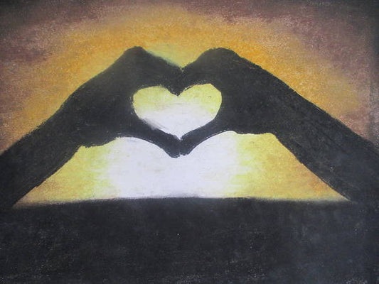 Heart of Sunset - Art Print