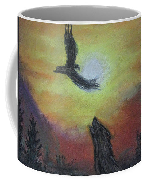 Howling Sunset - Mug