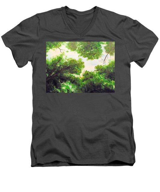 Leaf Lite - Men's V-Neck T-Shirt