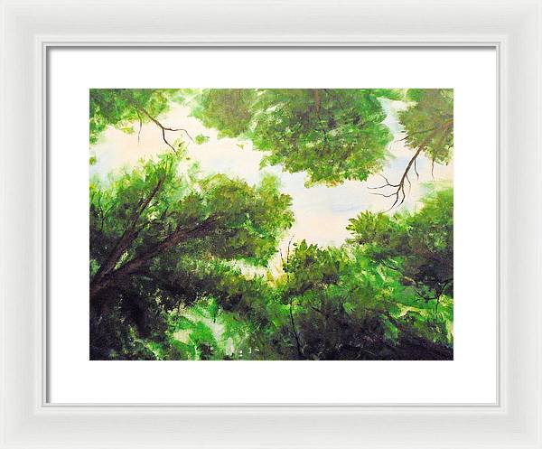 Leaf Lite ~ Framed Print