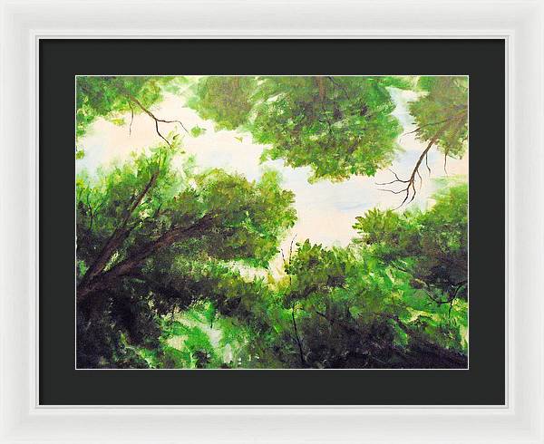 Leaf Lite ~ Framed Print