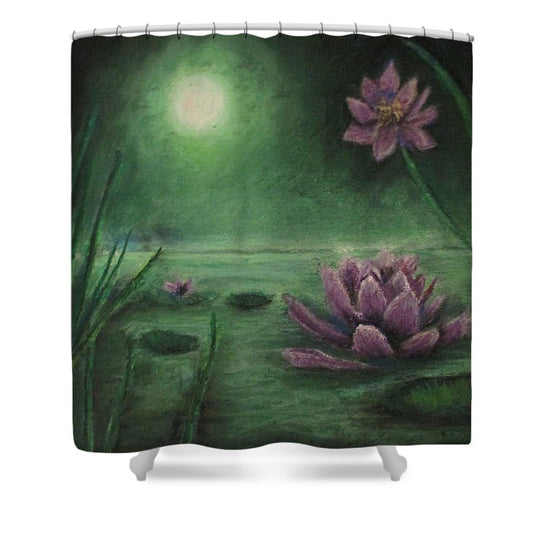 Lily Pond - Shower Curtain