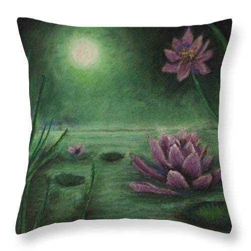 Lily Pond - Throw Pillow