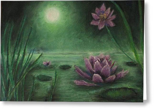 Lily Pond - Greeting Card