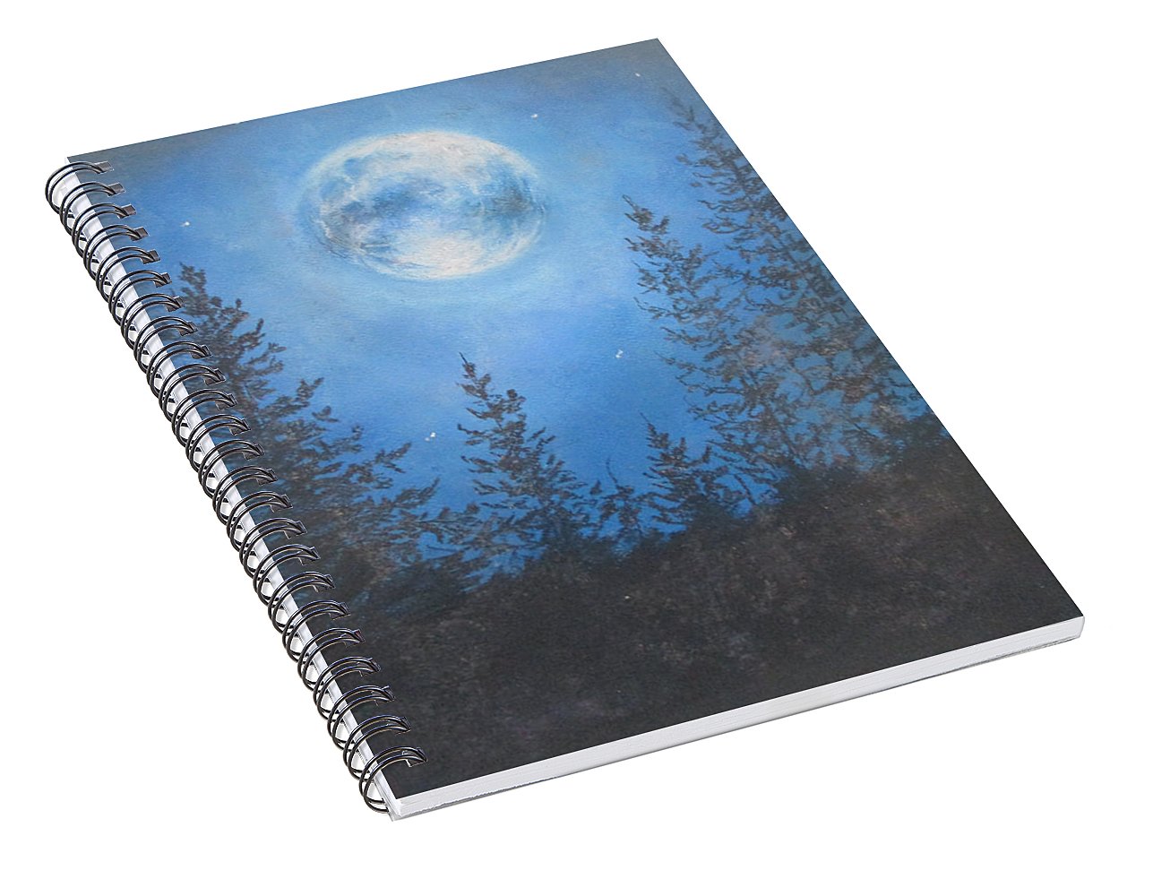 Lunar Devotions - Spiral Notebook
